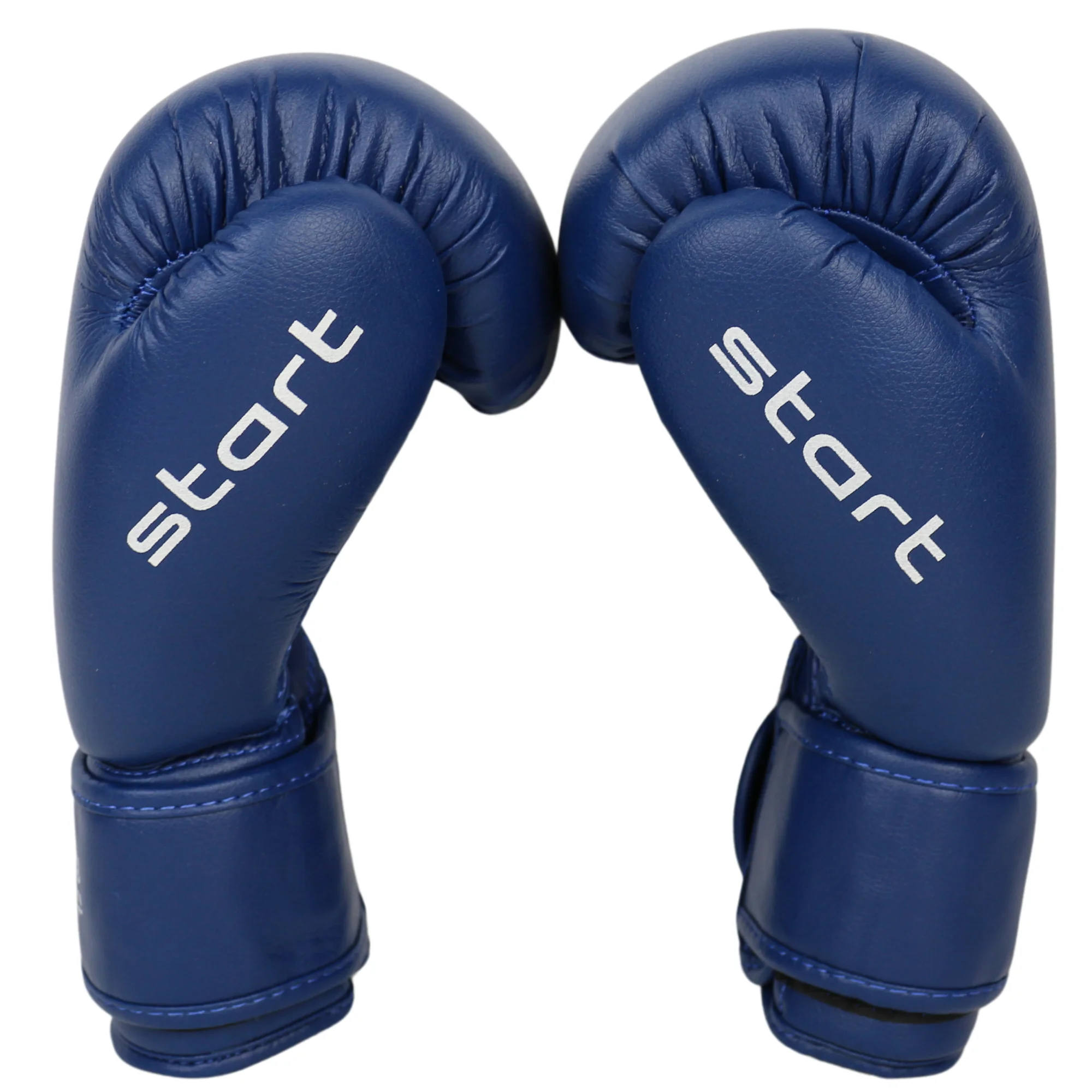 Фото Перчатки боксерские OxxFire Start синие 4493 со склада магазина Спортев