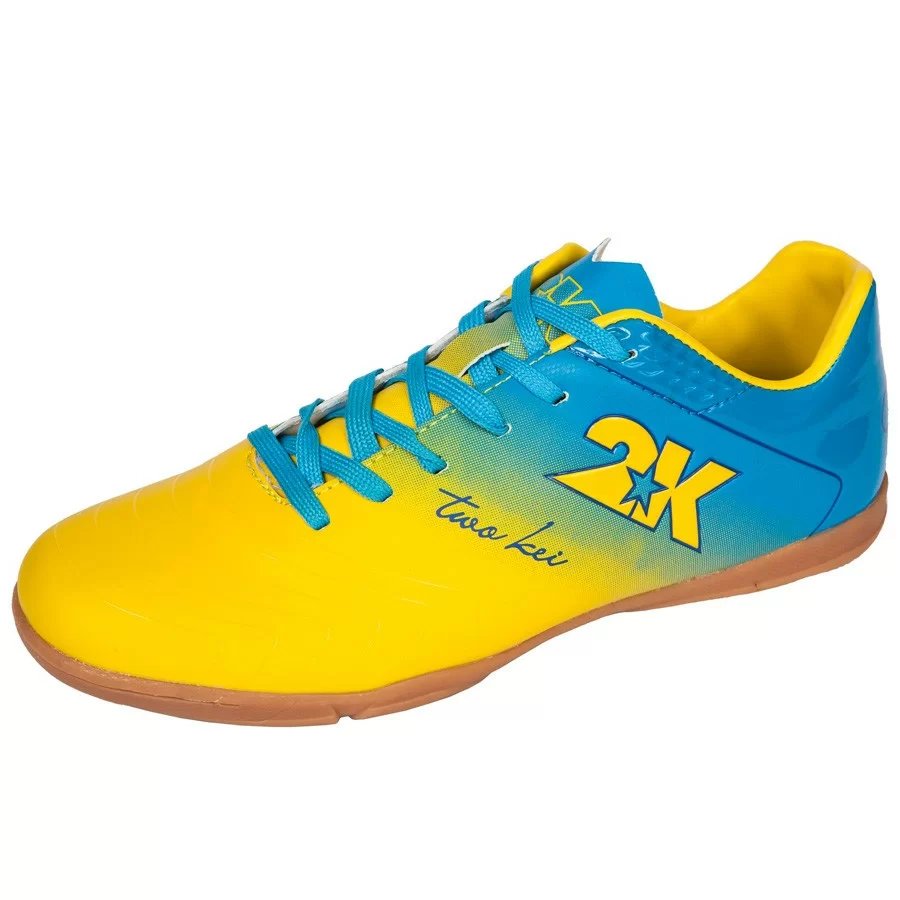 Фото Бутсы 2К Sport Santos futsal yellow/blue 125418 со склада магазина СпортЕВ