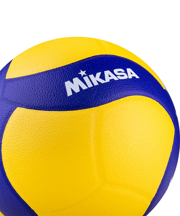 Фото Мяч волейбольный Mikasa V320W р.5 желто-синий со склада магазина СпортЕВ