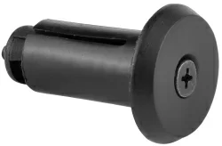 Заглушки ручек руля XH-B009 d-16 мм полипропилен черные 150274