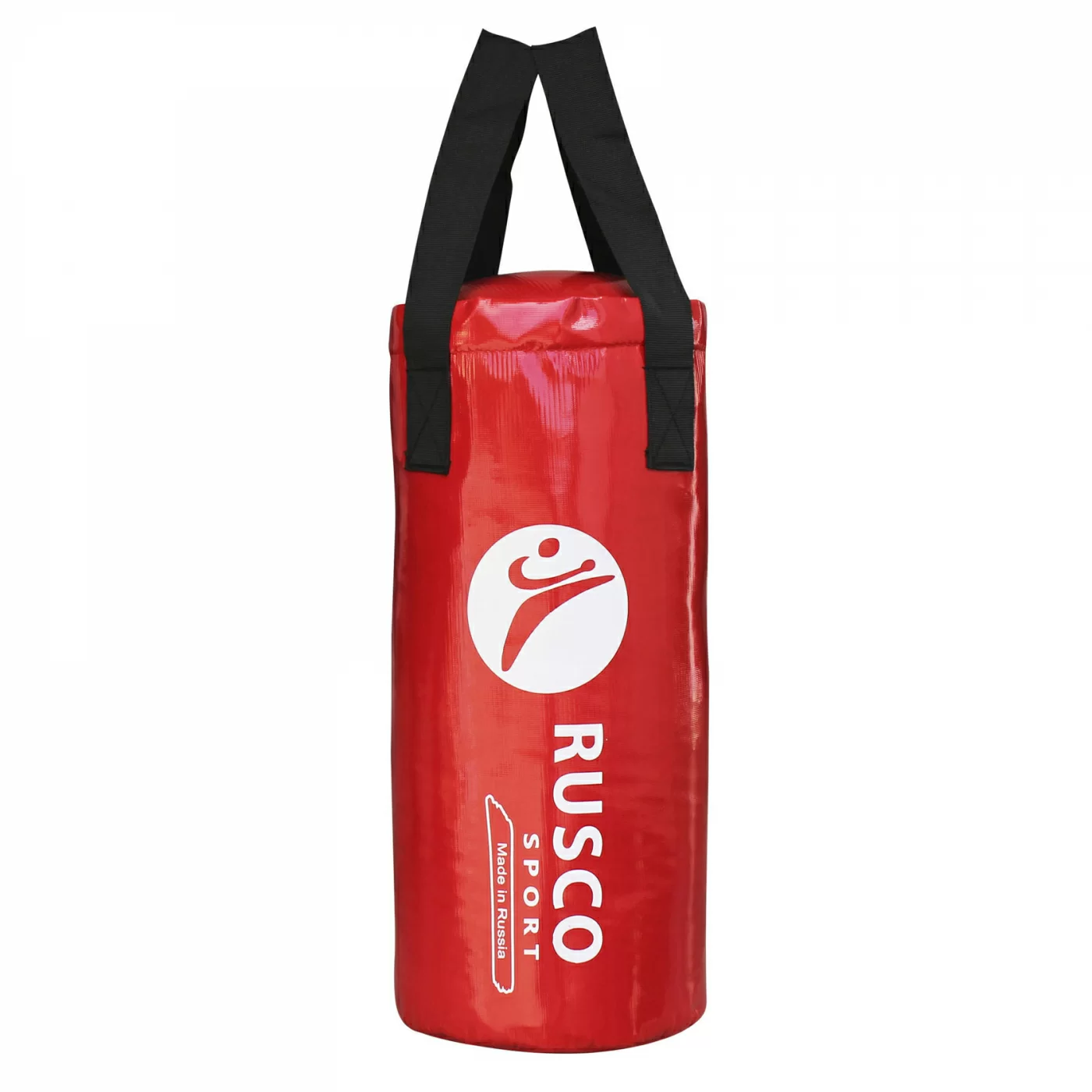 Фото Мешок боксерский RuscoSport 7 кг (+/- 2 кг), 45 см, d-25 см красный со склада магазина СпортЕВ