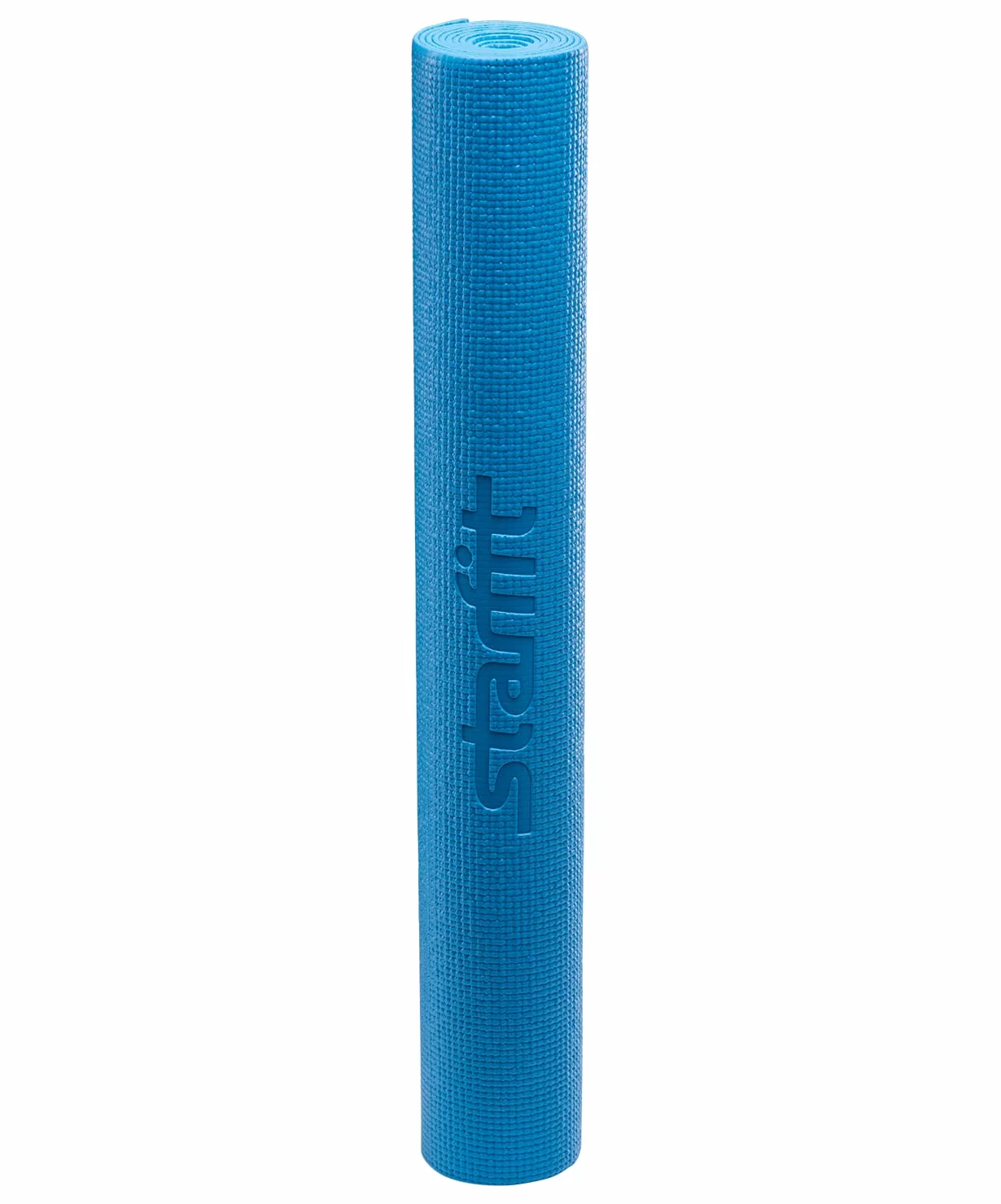 Фото Коврик для йоги 173x61x0,3 см StarFit FM-101 PVC синий 18896 со склада магазина СпортЕВ