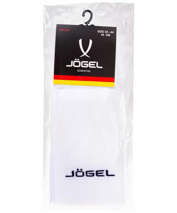 Фото Гетры футбольные Jogel JA-002 без носка белый/т.синий 15090 со склада магазина СпортЕВ