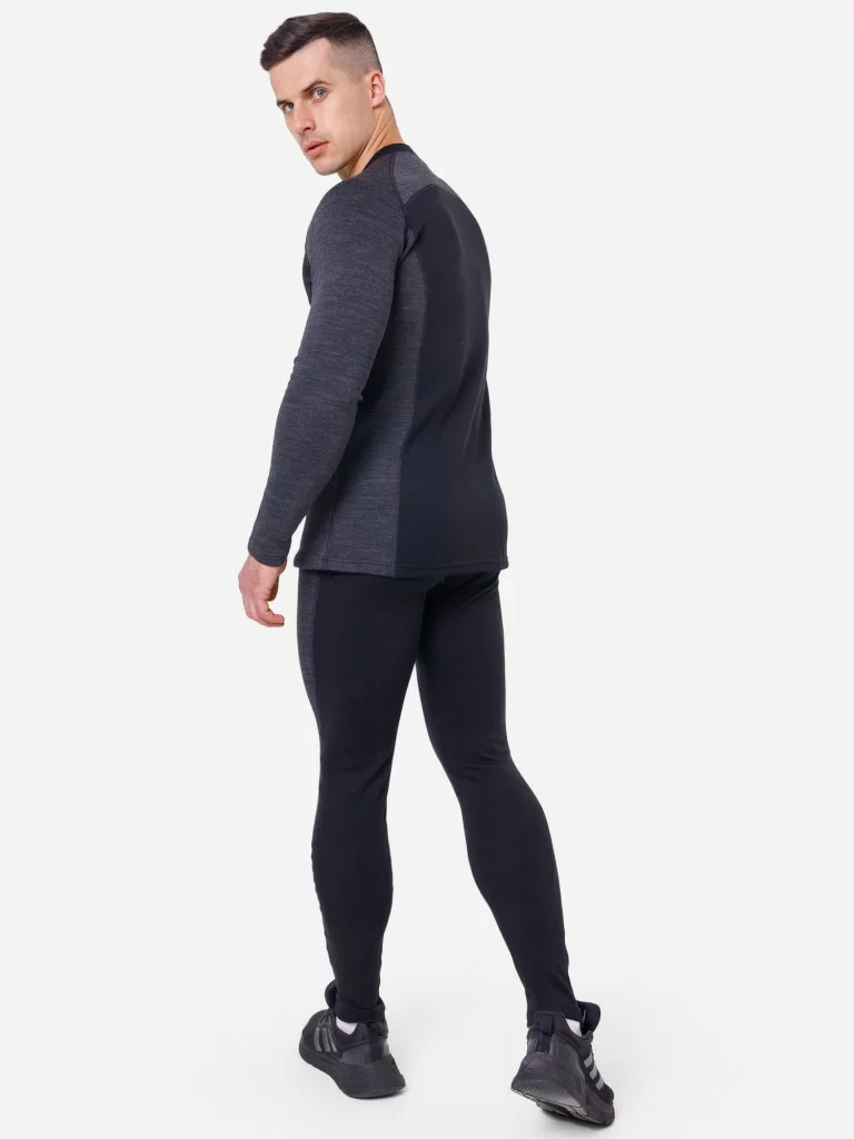 Фото Комплект термобелья Saimaa Arctic Armor мужской черный/серый со склада магазина Спортев