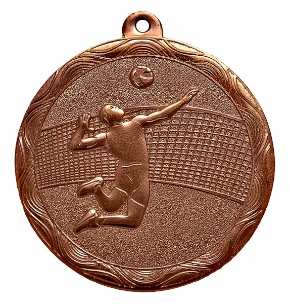 Фото Медаль MZ 81-50/В волейбол (D-50 мм, s-2 мм) со склада магазина Спортев