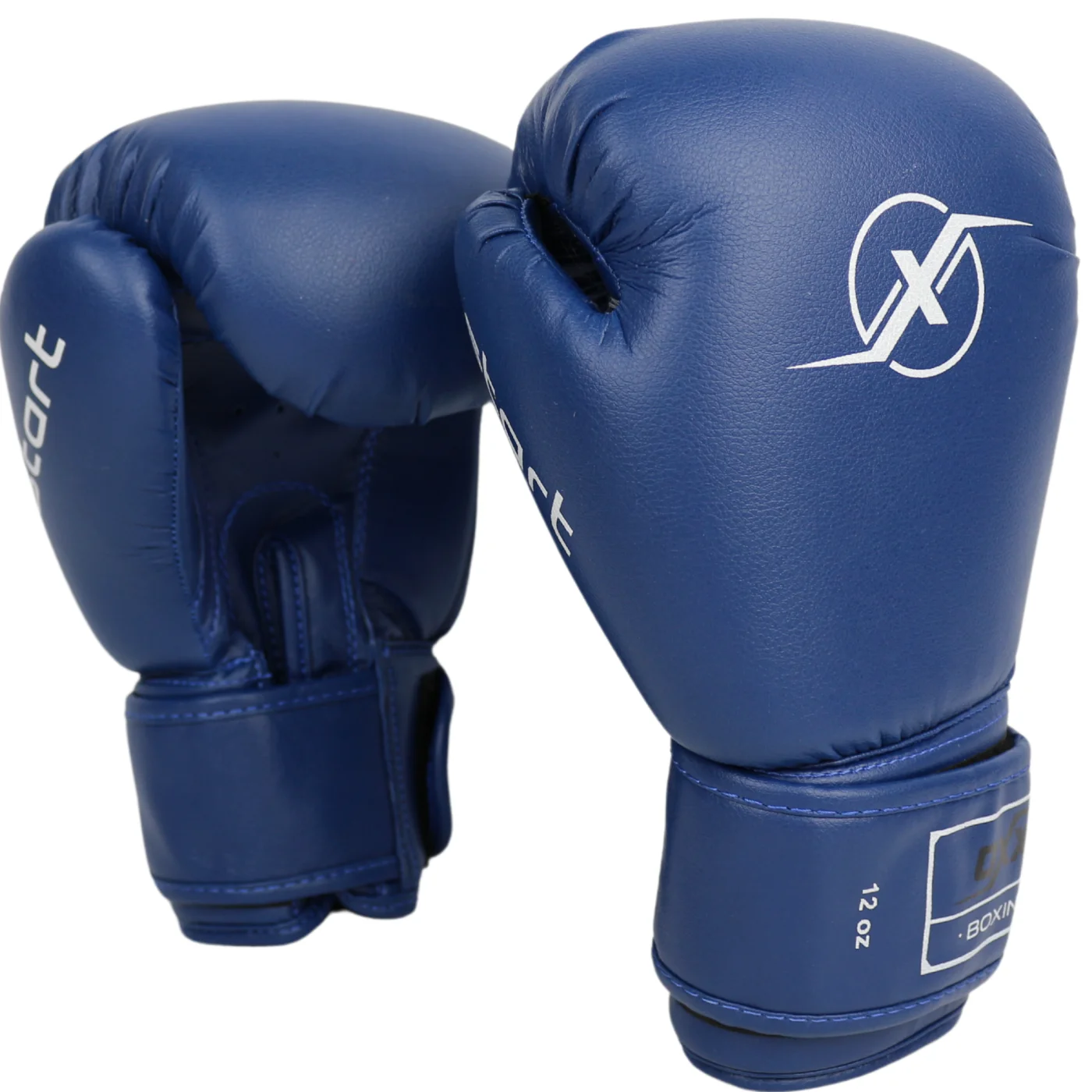 Фото Перчатки боксерские OxxFire Start синие 4493 со склада магазина Спортев