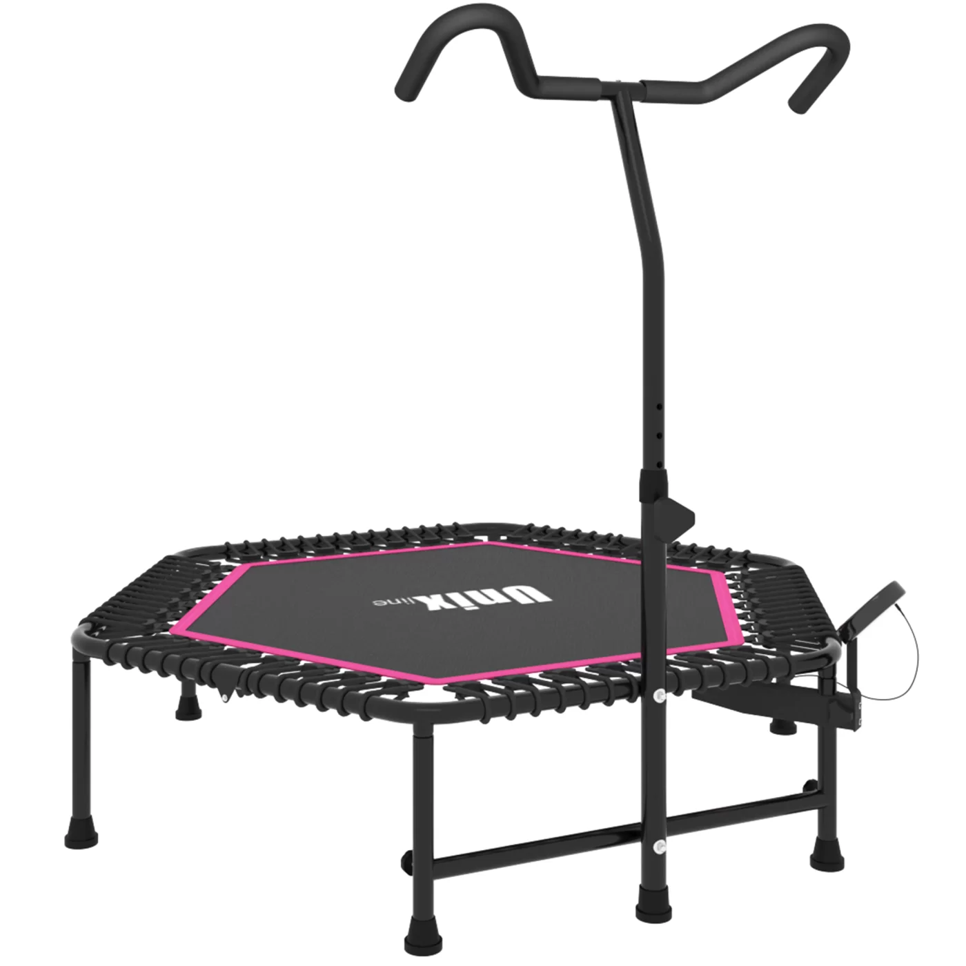 Батут спортивный UNIX Line FITNESS Pink PRO (130 cm) купить по низкой цене  с доставкой от интернет-магазина СпортЕВ