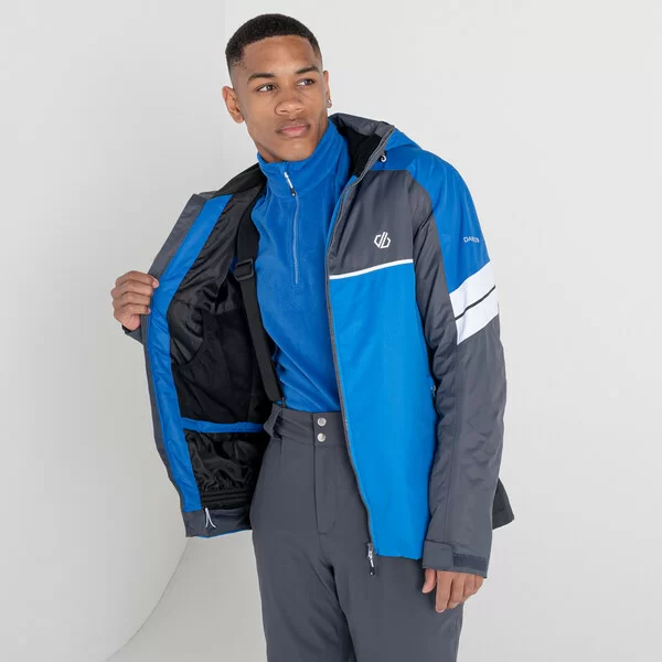Фото Куртка Incarnate Jacket (Цвет IDD, Синий/серый) DMP503 со склада магазина СпортЕВ