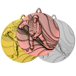 Медаль MMC 3250 комплект (G/S/B) хоккей (D-50мм, s-2,5мм)