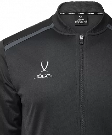 Фото Олимпийка Jogel DIVISION PerFormDRY Pre-match Knit Jacket черный со склада магазина СпортЕВ