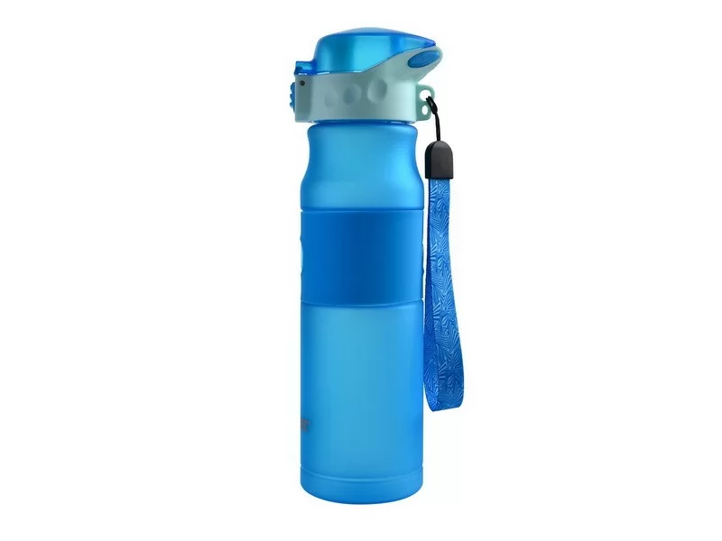 Фото Бутылка для воды Barouge Active Life BP-914 600 мл синяя со склада магазина СпортЕВ