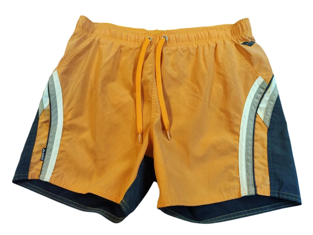 Фото Шорты для плавания Arena Blixio calendula/deep grey/white 43298 35 со склада магазина Спортев