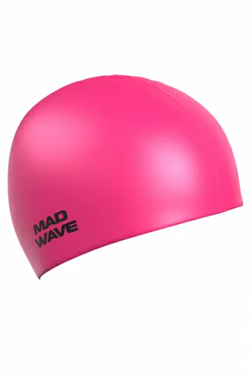 Фото Шапочка для плавания Mad Wave Light Big L pink  M0531 13 2 11W со склада магазина СпортЕВ