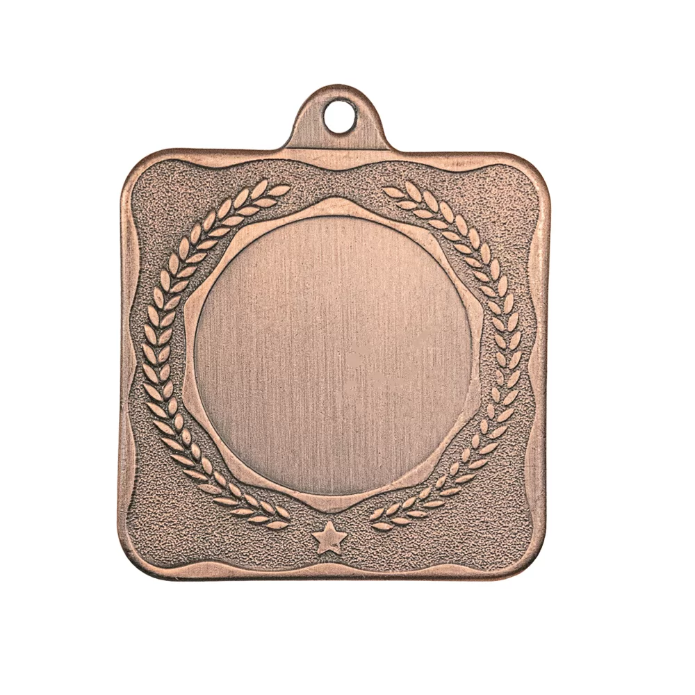 Фото Медаль MZ 118-50/В (46х40мм, D-25мм, s-2мм) со склада магазина Спортев