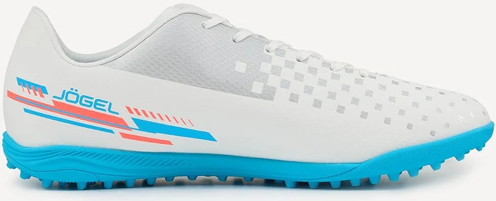 Фото Бутсы Jogel Evofly TF Talant белый/голубой 4211 со склада магазина Спортев