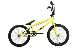 Велосипед Stark Madness BMX 1 (2024) лимонный/черный/черный
