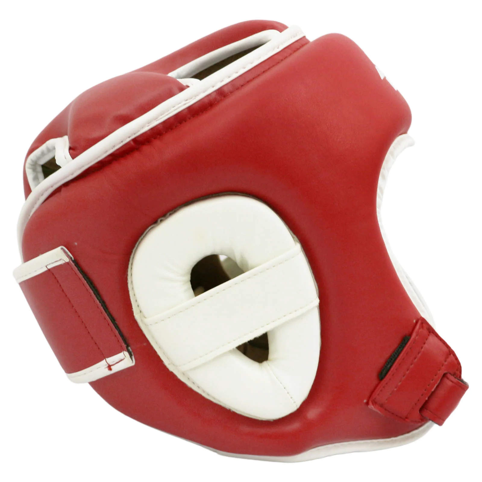 Фото Шлем боксерский BoyBo Universal Flexy BP2003 красный 0408 со склада магазина Спортев