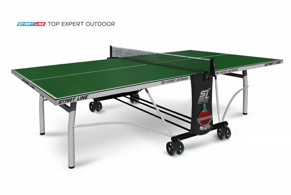 Фото Теннисный стол Start Line Top Expert Outdoor green со склада магазина СпортЕВ