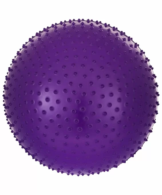 Фото Мяч массажный 65 см StarFit GB-301 антивзрыв фиолетовый 8866 со склада магазина СпортЕВ