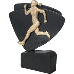 Фигура RFEL5013/BK/G бег женщины (Н-11см)