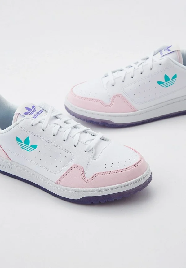 Кроссовки Adidas NY 90 белый/розовый GY1172 Фото Кроссовки Adidas NY 90 белый/розовый GY1172 со склада магазина Спортев