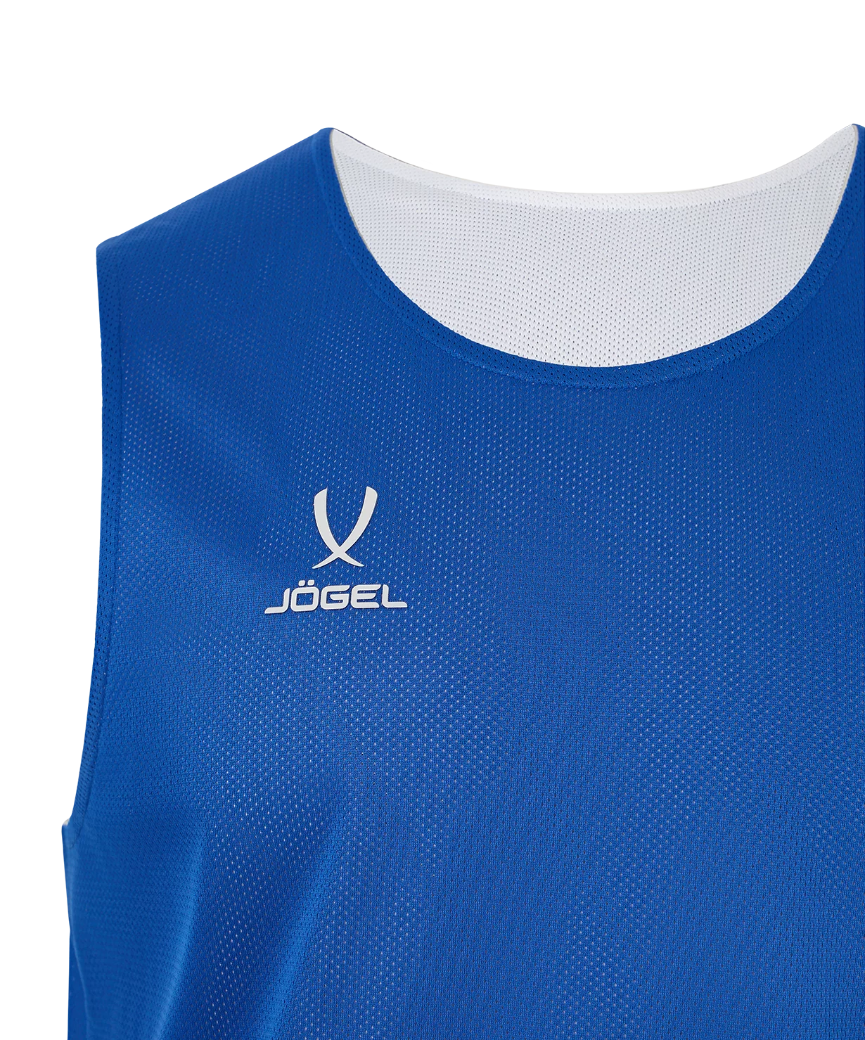 Фото Майка двухсторонняя JÖGEL DIVISION PerFormDRY Double-Side RBF Jersey, синий/белый со склада магазина Спортев