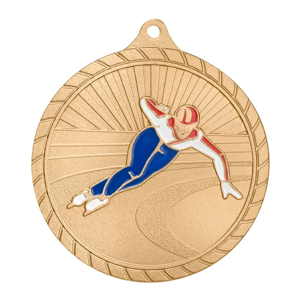 Фото Медаль MZP 584-60/ВM конькобежный спорт (D-60мм, s-2 мм) со склада магазина Спортев