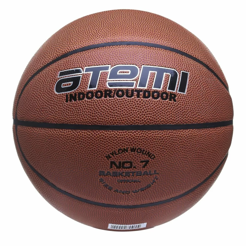 Фото Мяч баскетбольный Atemi BB300 размер №7 синт кожа, ПВХ 8 панелей со склада магазина СпортЕВ