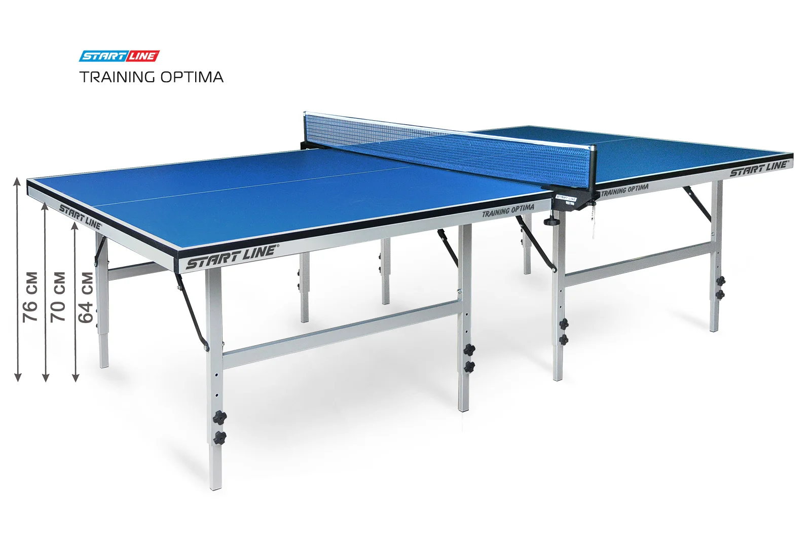 Стол теннисный Training Optima Синий Фото Стол теннисный Training Optima Синий со склада магазина Спортев