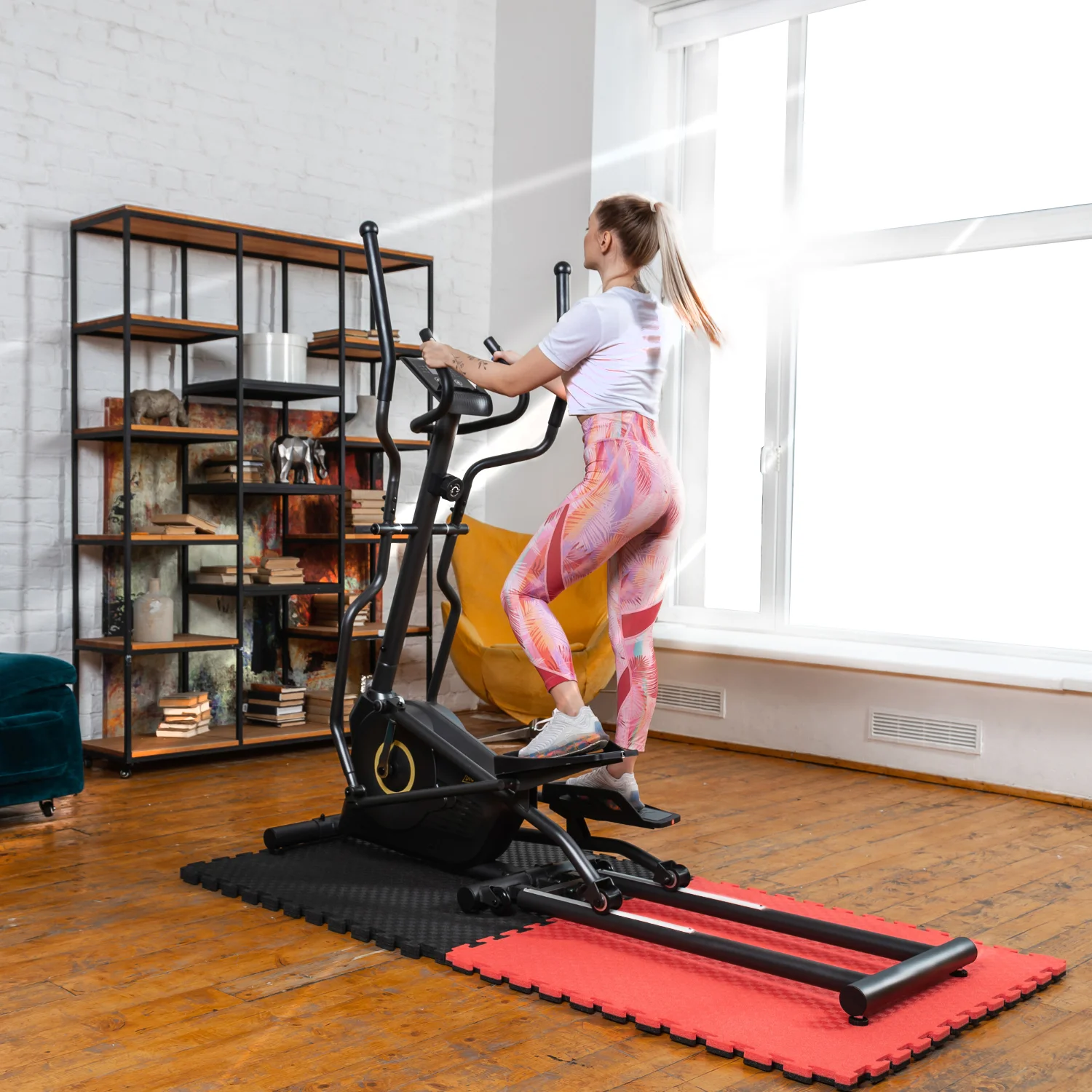 Фото Эллиптический тренажер DFC E6710T со склада магазина Спортев