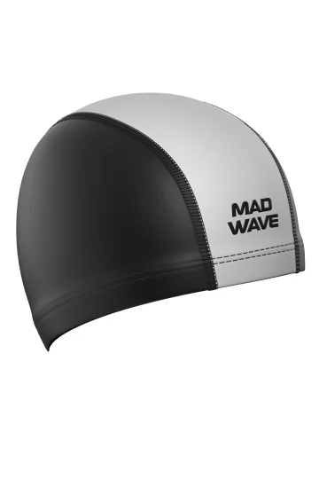 Шапочка для плавания Mad Wave Duotone Lycra белый M0527 02 0 02W Фото Шапочка для плавания Mad Wave Duotone Lycra белый M0527 02 0 02W со склада магазина Спортев