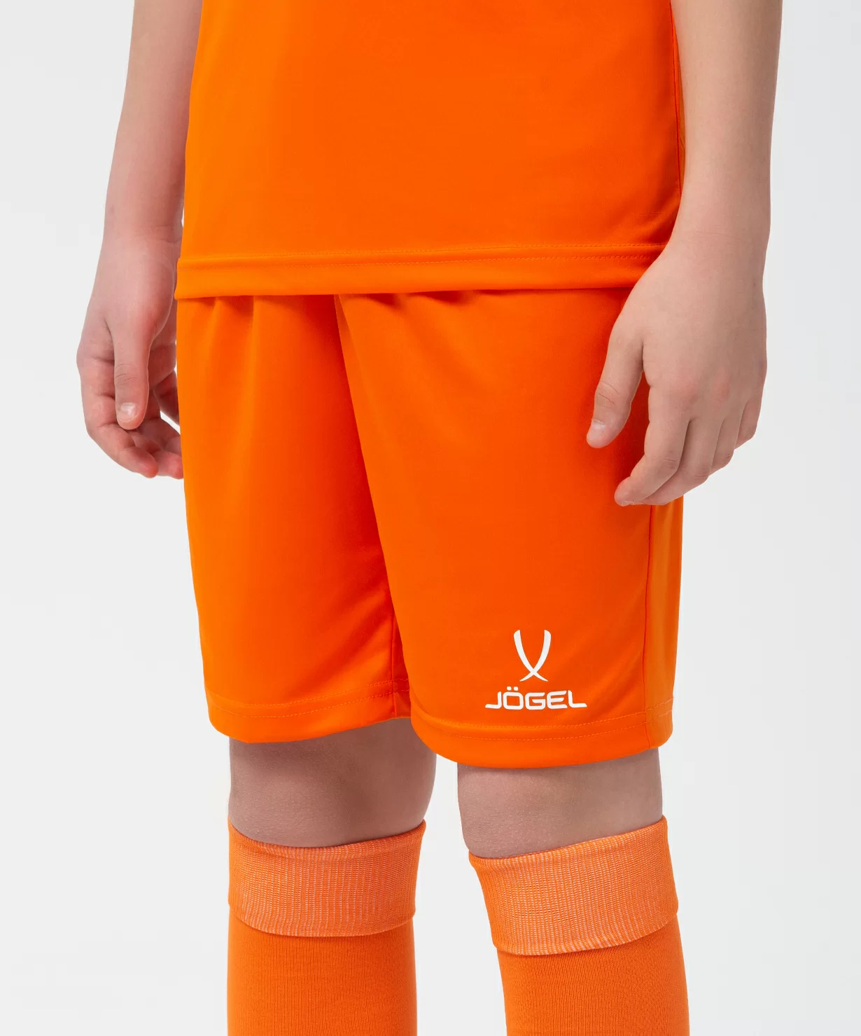Фото Шорты игровые CAMP Classic Shorts, оранжевый/белый, детский Jögel со склада магазина Спортев