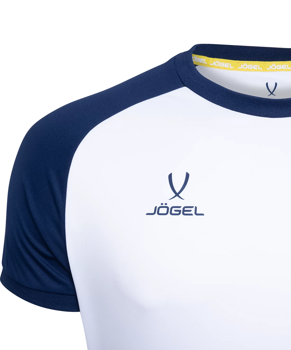 Фото Футболка игровая CAMP Reglan Jersey, белый/темно-синий Jögel со склада магазина Спортев