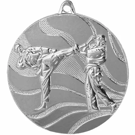 Фото Медаль MMC 2550/S карате (D-50 мм, s-2,5 мм) со склада магазина Спортев