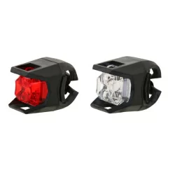 Комплект фонарей JY-3005 1 белый + 1 красный диод Х66193
