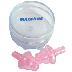 Беруши для плавания Magnum EP-3-3 с пластиковым боксом розовые