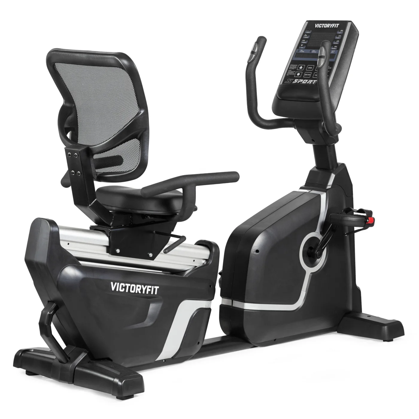 Фото Велотренажер горизонтальный VictoryFit VF-D006 со склада магазина Спортев