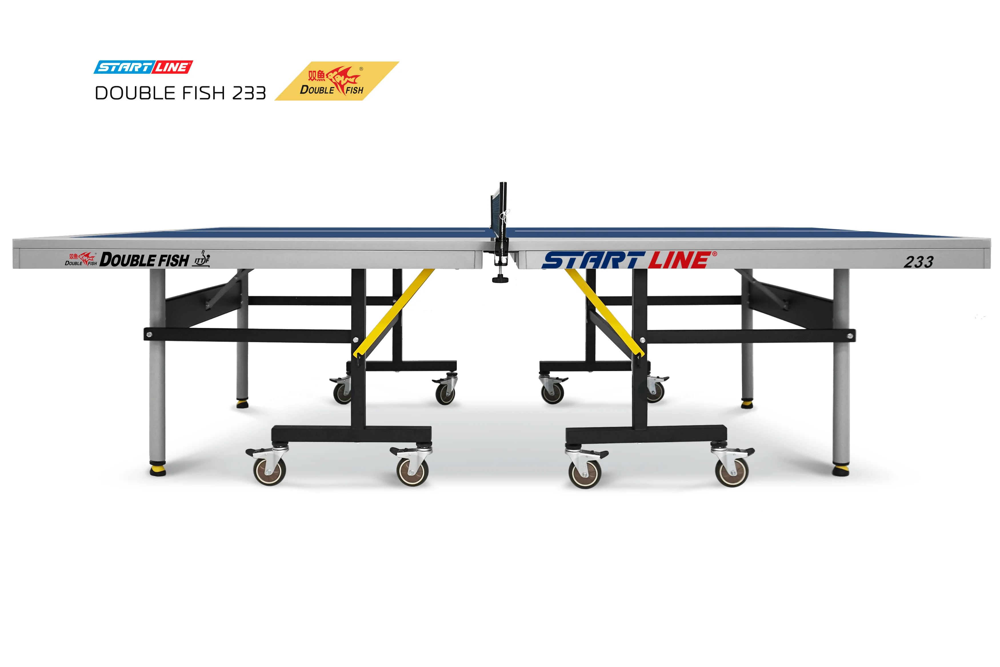 Фото Стол теннисный Double Fish 233 синий со склада магазина Спортев