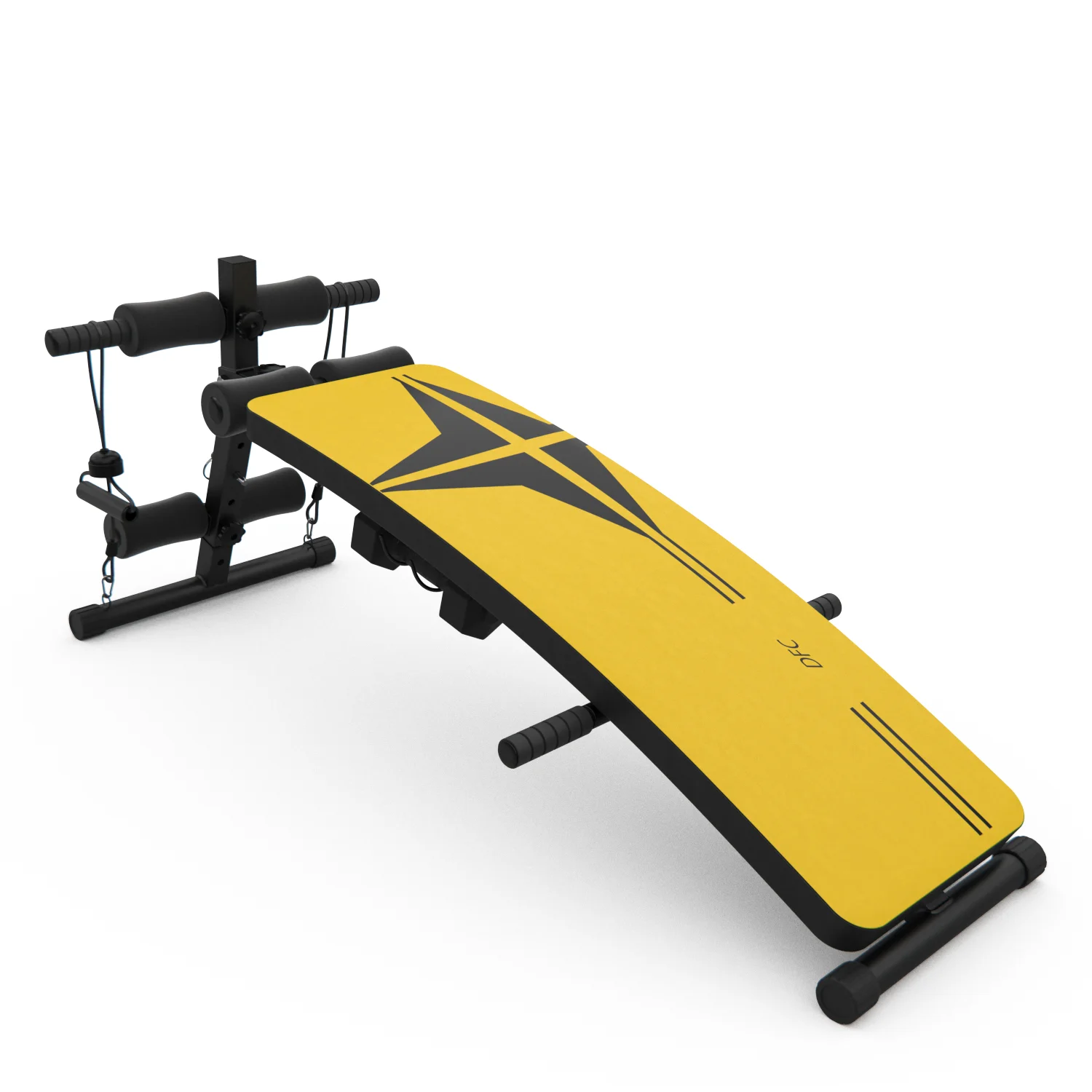 Фото Скамья для пресса DFC гантели, эспандеры D102RY со склада магазина Спортев