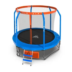 Батут DFC JUMP BASKET 8ft внутр.сетка, лестница (244cм) 8FT-JBSK-B