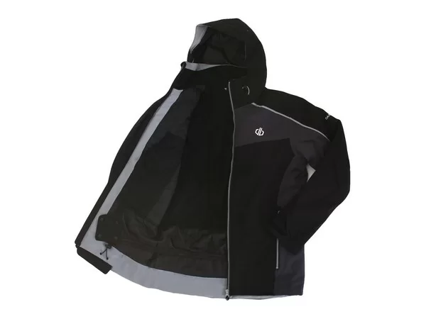 Фото Куртка Intermit Jacket (Цвет 06N, Черный/Серый) DMP433 со склада магазина СпортЕВ