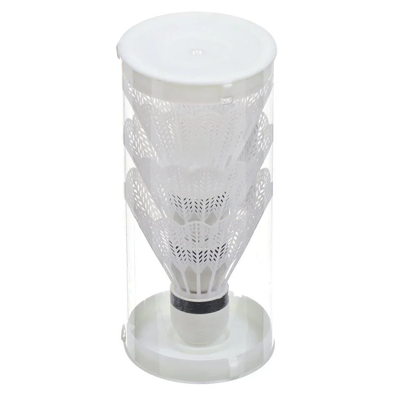 Волан пластик E41072 белый (1 шт) 10021771 Фото Волан пластик E41072 белый (1 шт) 10021771 со склада магазина Спортев