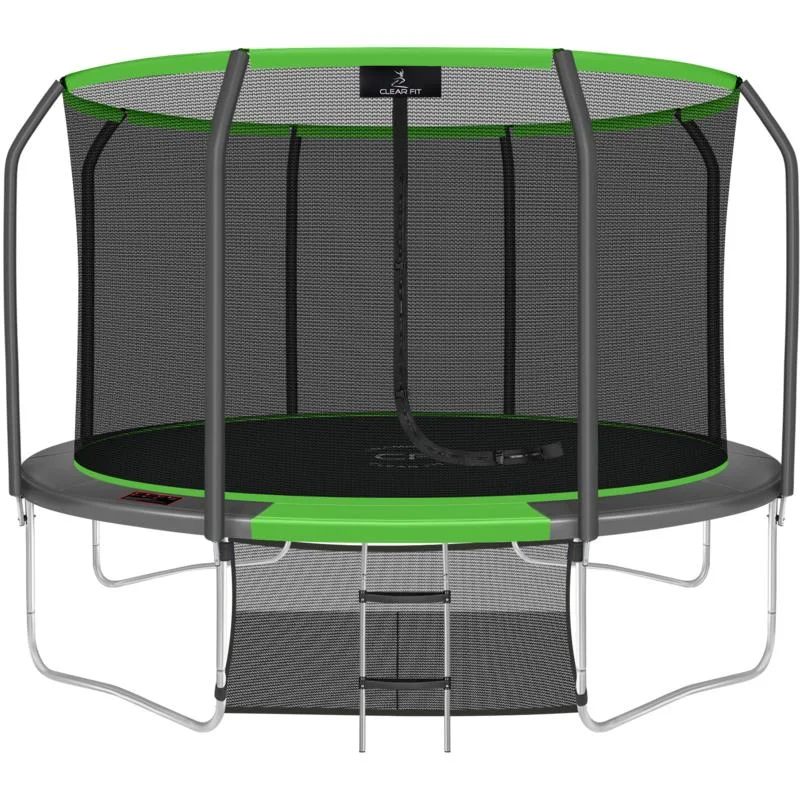 Фото Каркасный батут Clear Fit GreenHop 14Ft со склада магазина Спортев