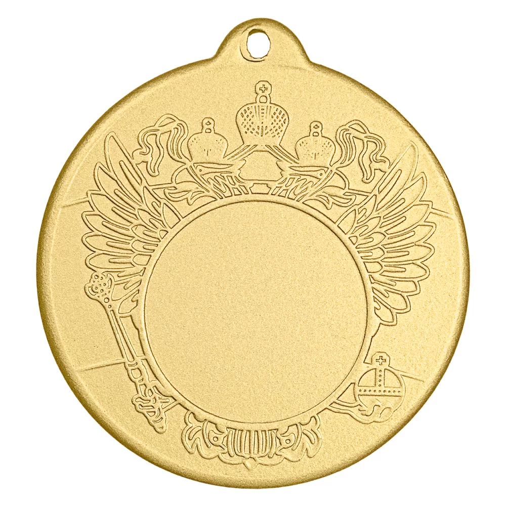 Фото Медаль MZ 43-50/GM (D-50мм, D-25мм, s-2мм) со склада магазина СпортЕВ