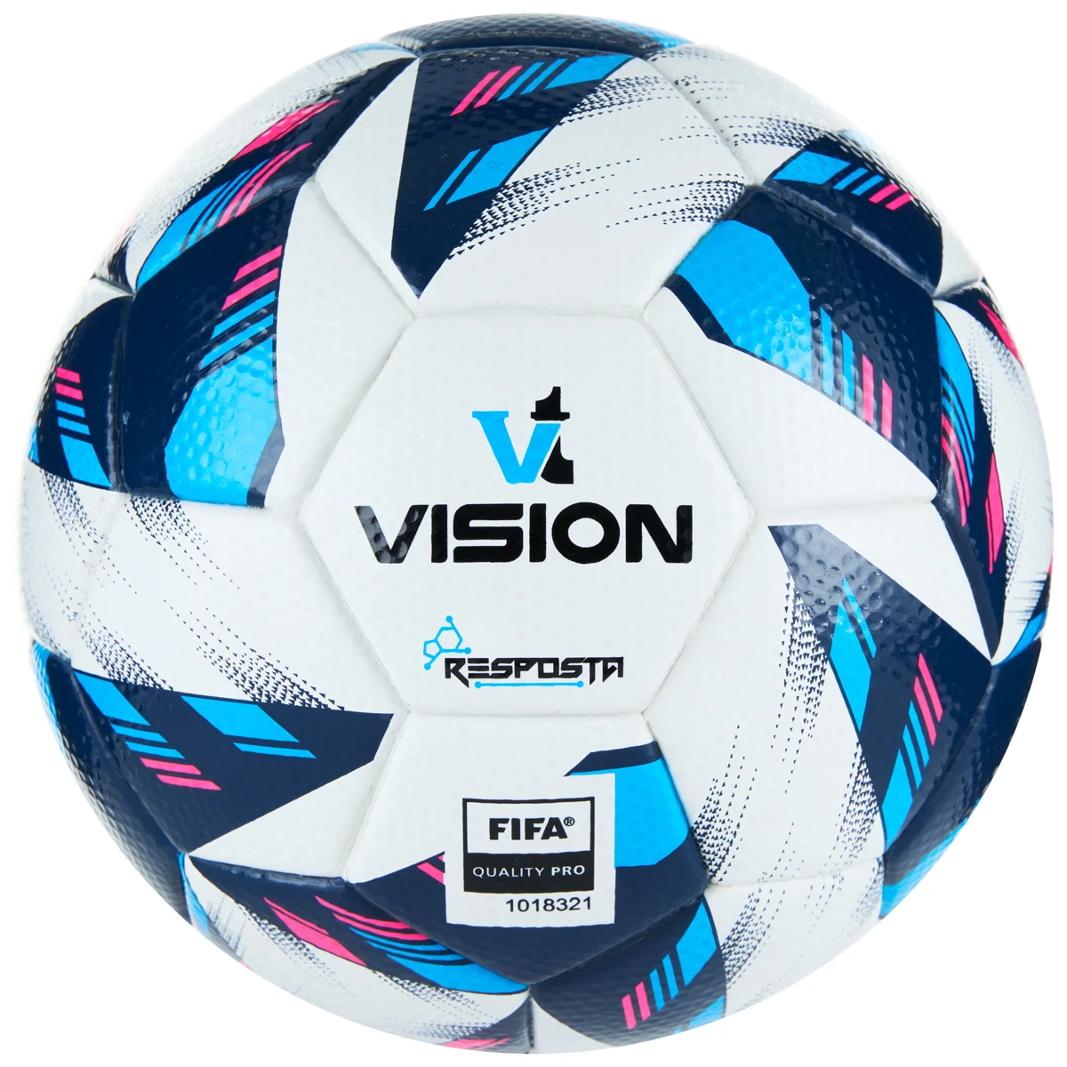 Мяч футбольный Vision Resposta №5 FIFA Quality Pro MF бело-мультиколор 01-01-17907-5 Фото Мяч футбольный Vision Resposta №5 FIFA Quality Pro MF бело-мультиколор 01-01-17907-5 со склада магазина Спортев