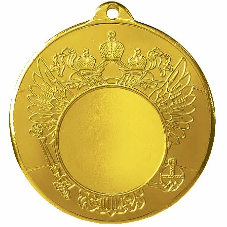 Фото Медаль MZ 43-50/G (D-50 мм, D-25 мм, s-2 мм) со склада магазина Спортев