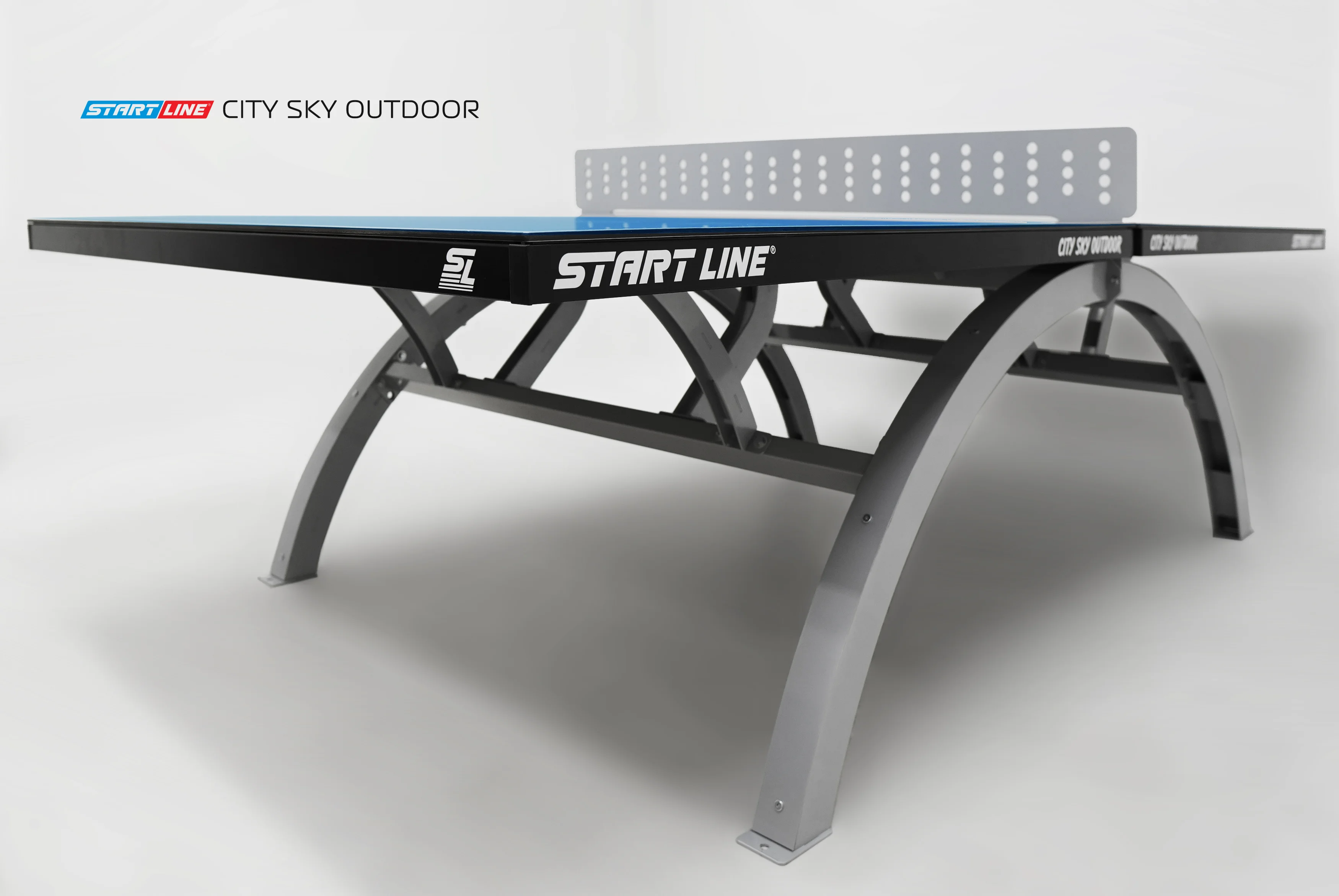 Фото Стол теннисный City SKY Всепогодный Синий со склада магазина Спортев