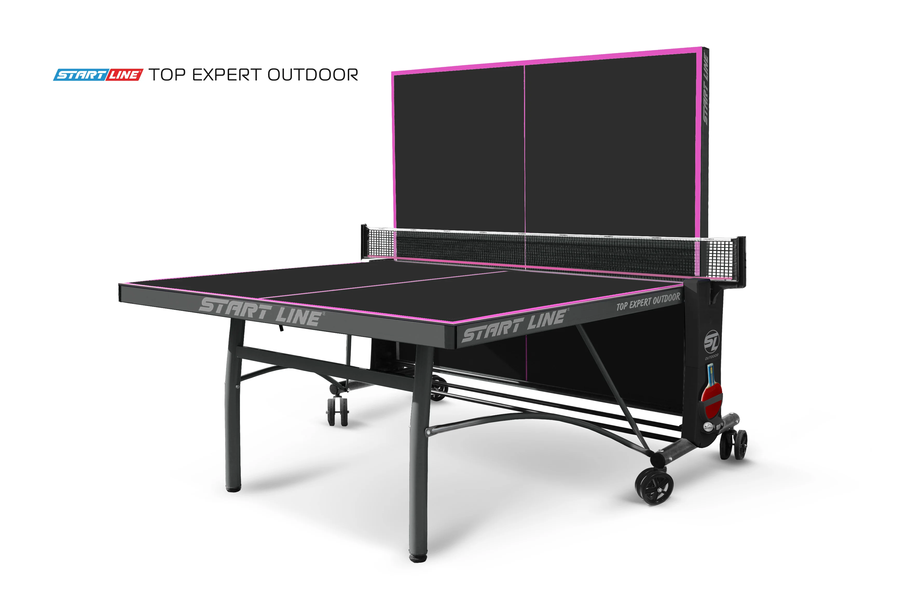 Фото Стол теннисный Top Expert 6 Всепогодный Black со склада магазина Спортев