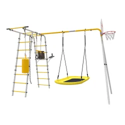 ROMANA Спорт Плюс 2 (желтый/серый) (с качелями лодка) 103.20.08+1.Д-26.08