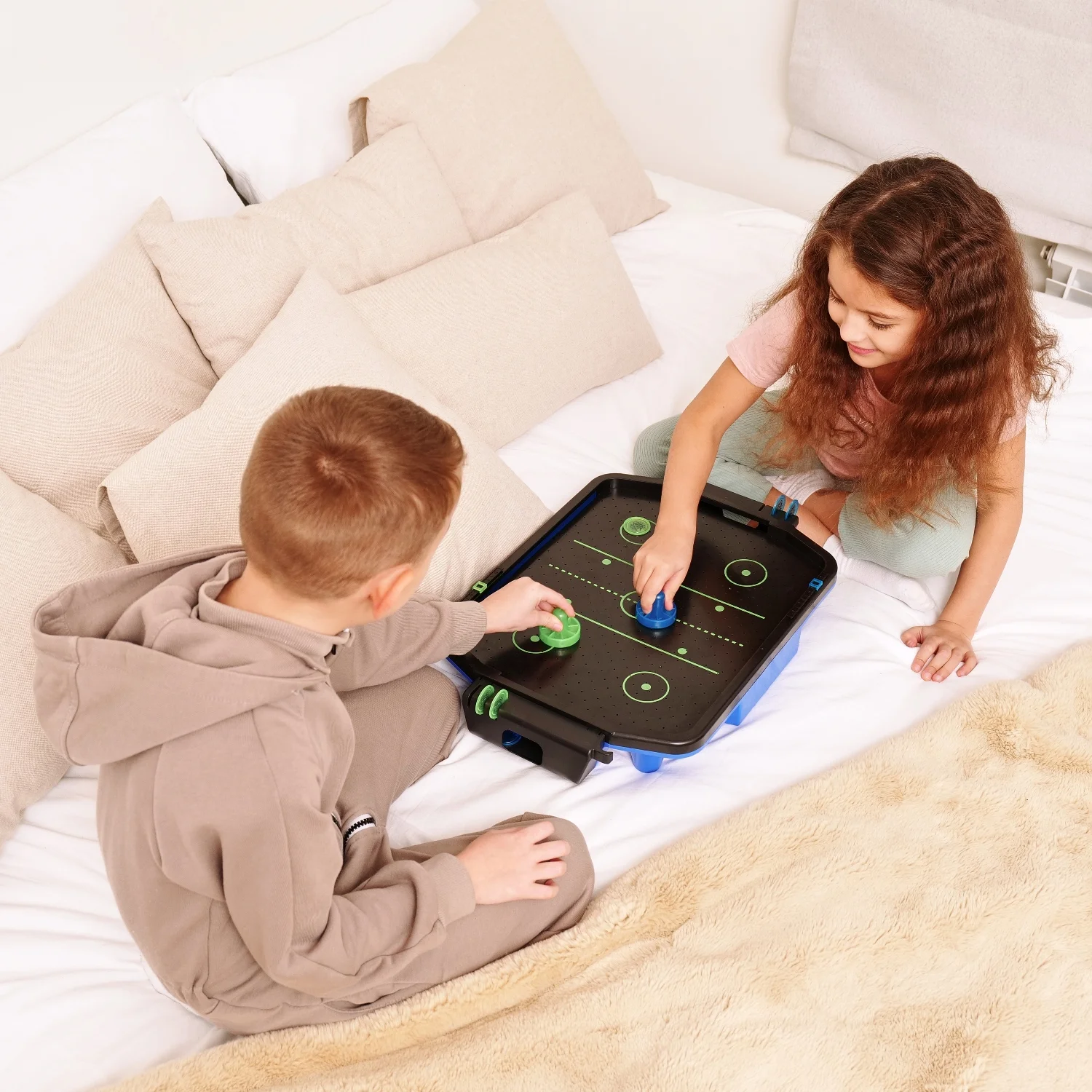 Фото Игровой стол - аэрохоккей DFC SB-AT-2711 со склада магазина Спортев